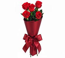 Букет 5 Красных роз Эдлесс Лав в Чернолучинском