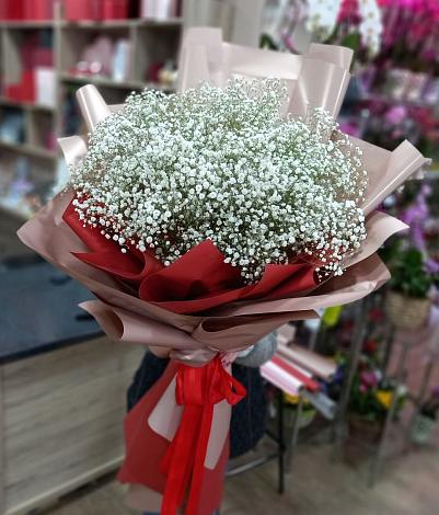 Букет цветов из: Гипсофила в Чернолучинском