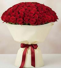 Букет 101 Красная роза Милано в Чернолучинском
