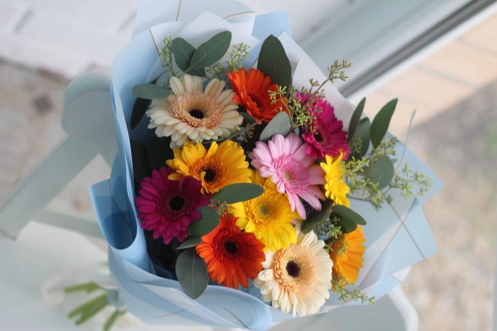 Букет цветов из: Герберы в Чернолучинском