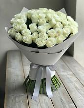 Букет 35 Белых роз в Чернолучинском