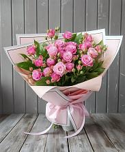 Букет Розовый кустик в Чернолучинском