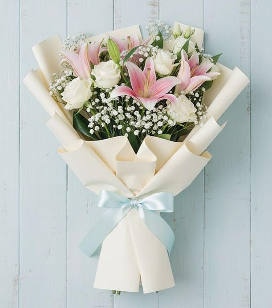 Букет цветов из: Лилии в Чернолучинском