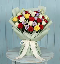 Букет цветов из:  Розы в Чернолучинском