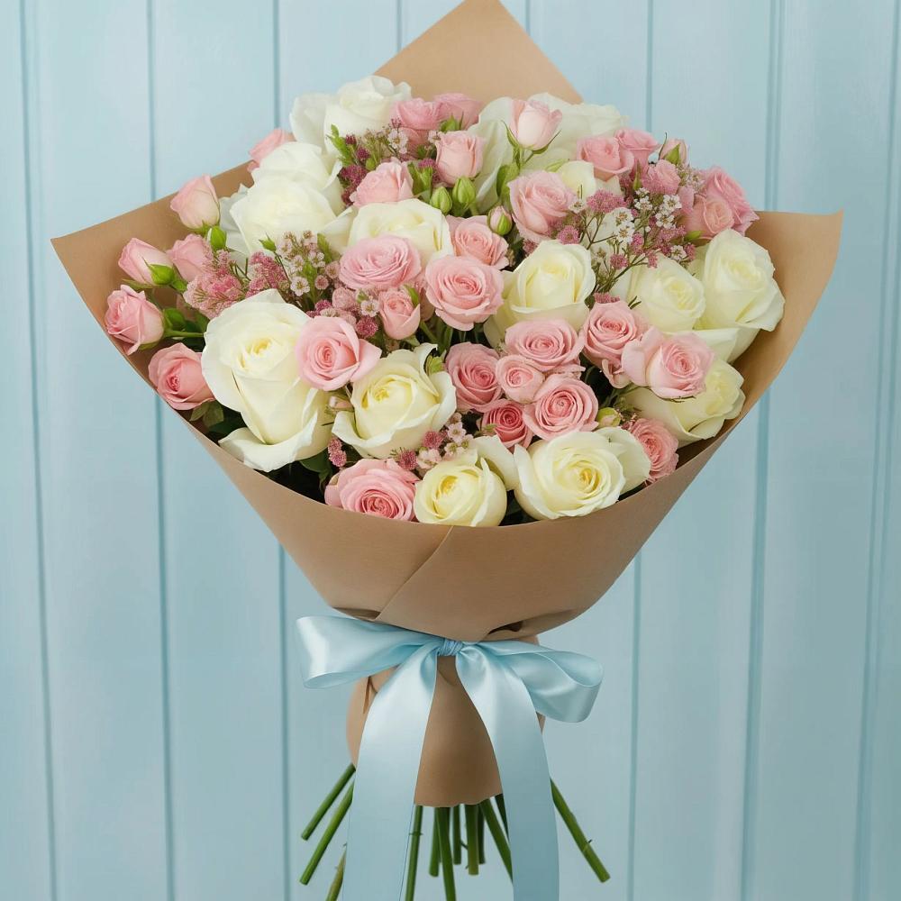 Букет цветов из: Розы в Чернолучинском