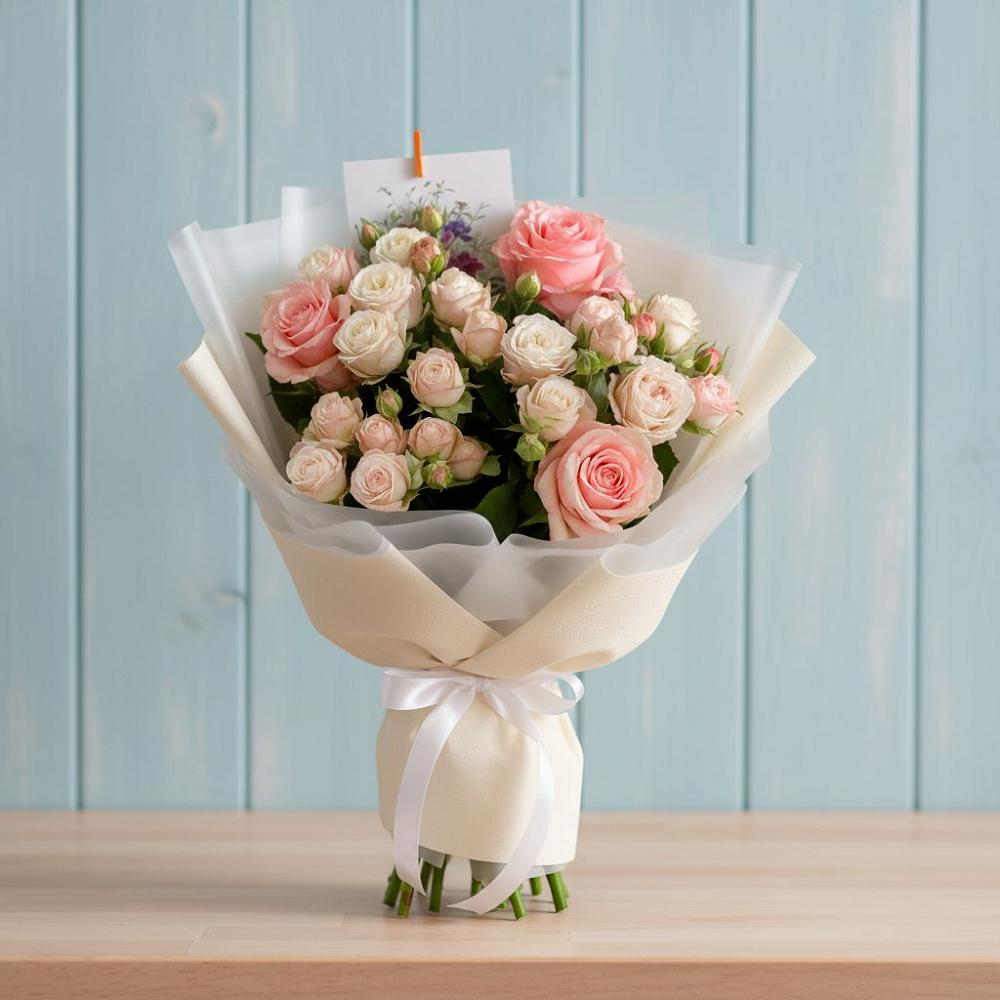 Букет цветов из: Розы в Чернолучинском