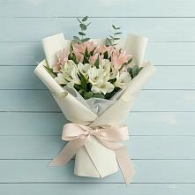 Букет цветов из:  Альстромерии #REPLACE_PRED# Чернолучинском