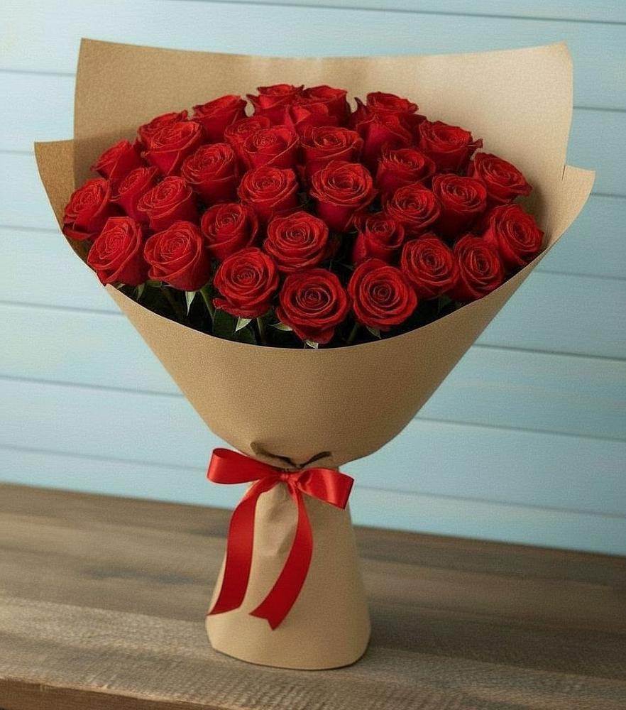 Букет Красные розы Милано в Чернолучинском