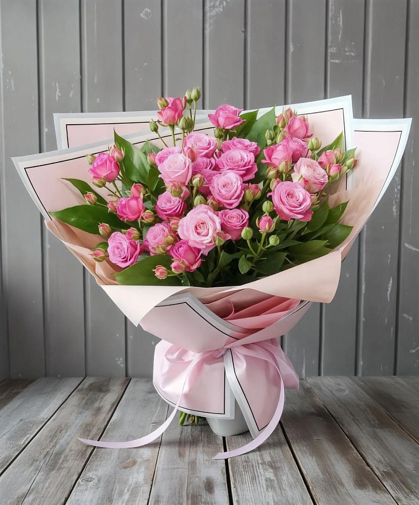 Букет Розовый кустик в Чернолучинском