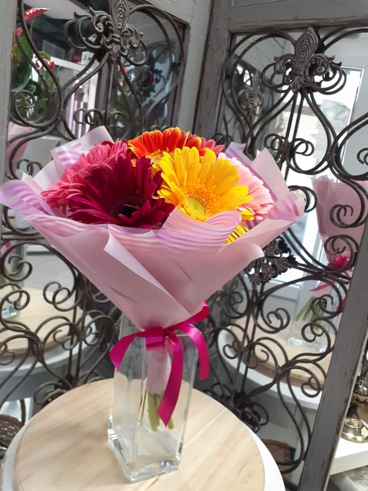 Букет цветов из: Герберы в Чернолучинском