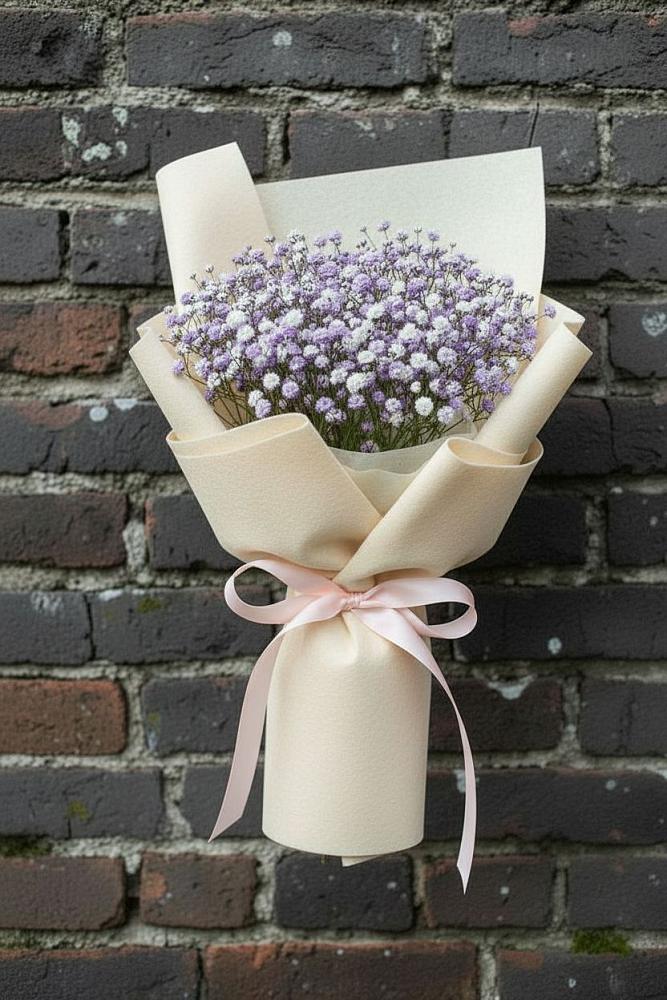 Букет цветов из: Гипсофила в Чернолучинском