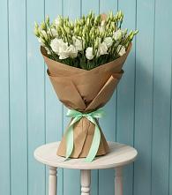 Букет цветов из:  Лизиантусы в Чернолучинском