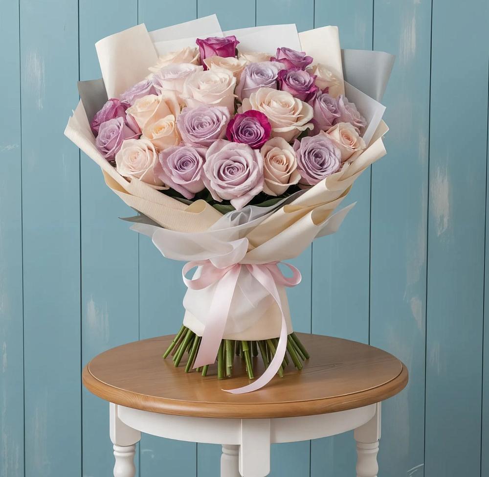 Букет цветов из: Розы в Чернолучинском