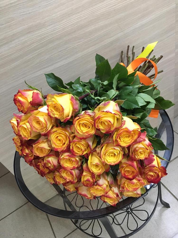 Букет Желтые розы в Чернолучинском