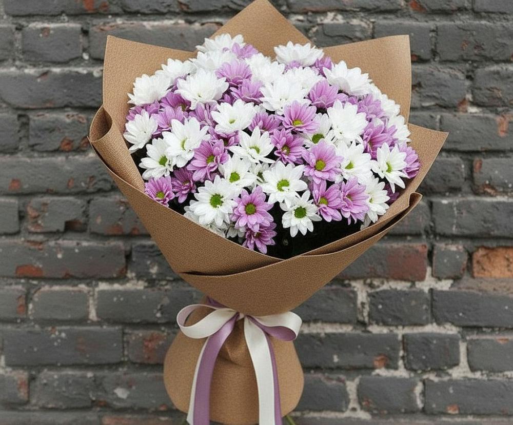 Букет цветов из: Хризантемы в Чернолучинском