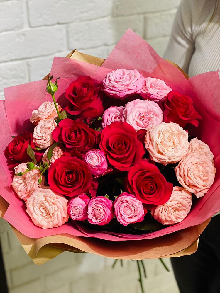 Букет цветов из: Розы в Чернолучинском