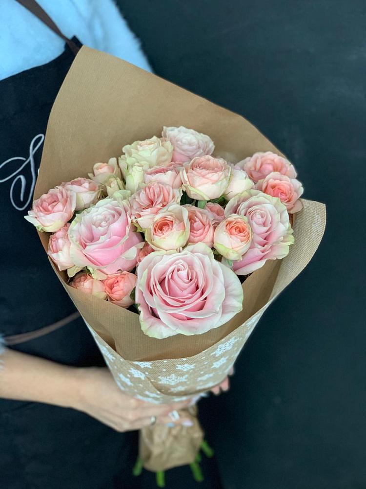 Букет цветов из: Хризантемы и Розы в Чернолучинском