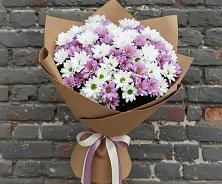 Букет цветов из:  Хризантемы #REPLACE_PRED# Чернолучинском