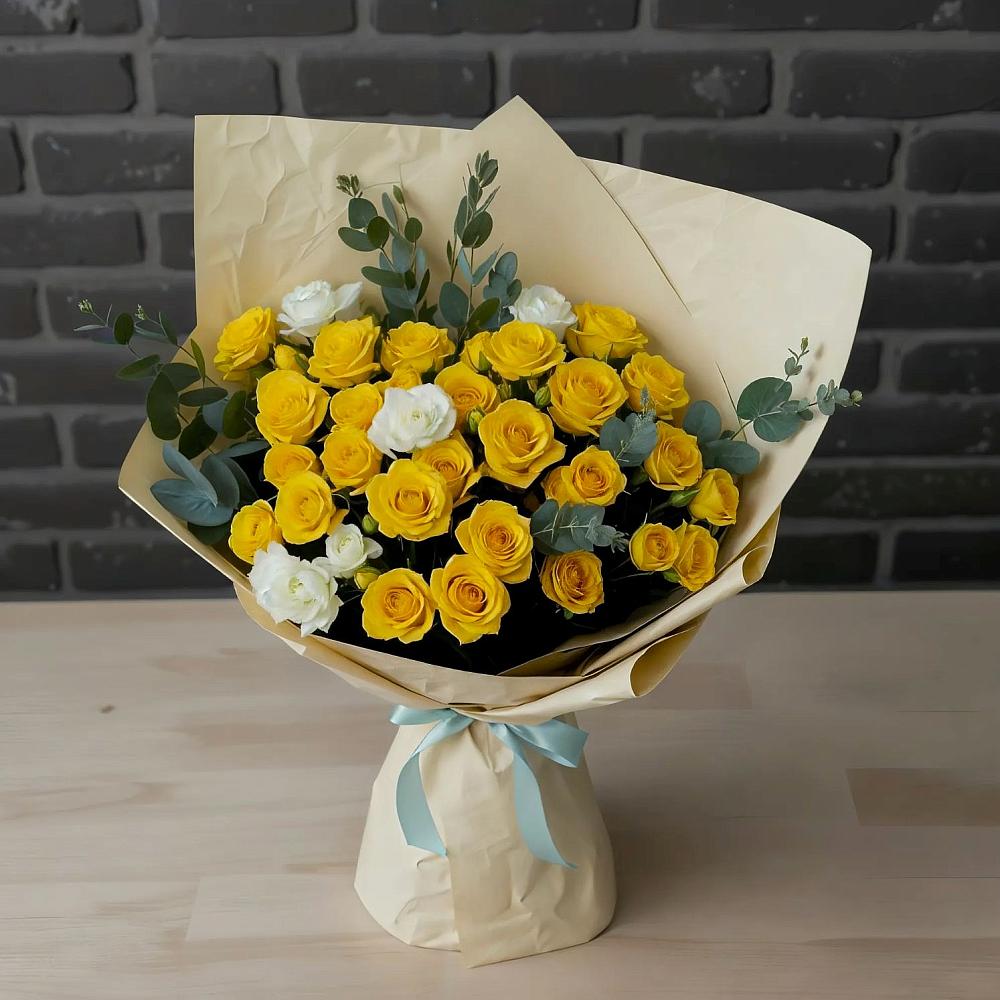 Букет цветов из: Розы в Чернолучинском