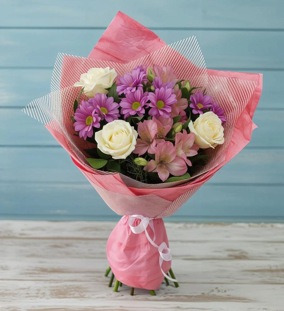 Букет цветов из: Герберы в Чернолучинском