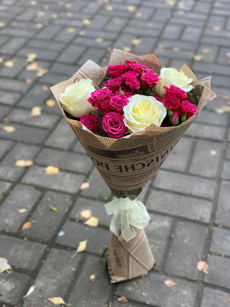 Букет цветов из: Розы в Чернолучинском