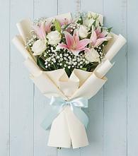 Букет цветов из:  Лилии в Чернолучинском