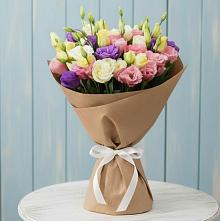 Букет цветов из:  Лизиантусы в Чернолучинском