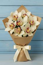 Букет цветов из:  Орхидеи и Розы в Чернолучинском