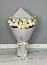 Букет цветов из:  Розы и Лизиантусы в Чернолучинском